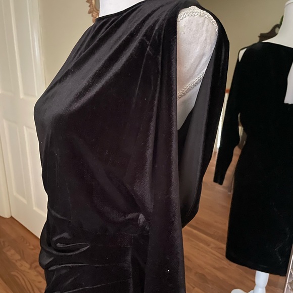 Ralph Lauren Black Velvet Dress 6P NWT - Picture 5 of 5